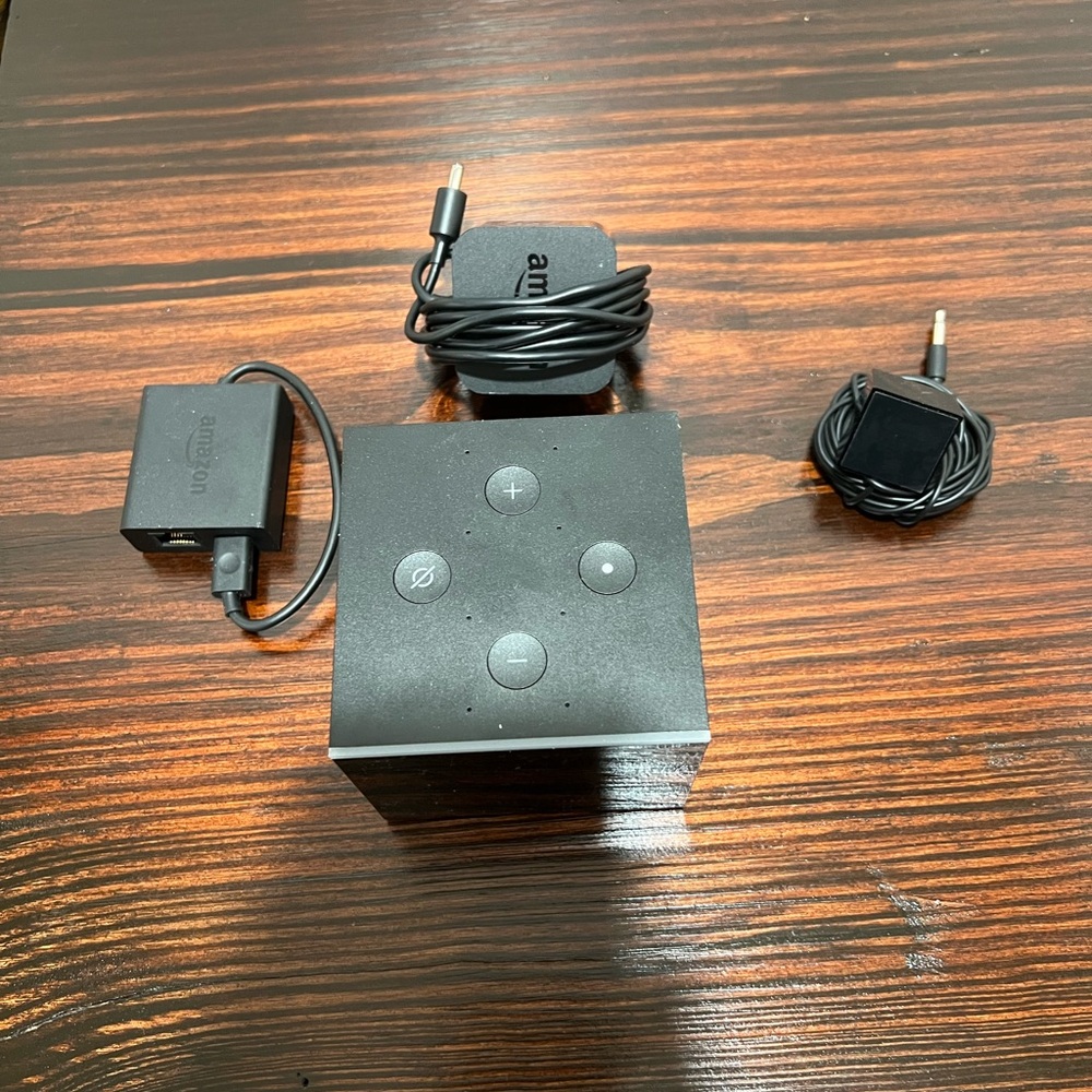 Amazon Fire TV Cube (2nd Generation) 4K UHD Media Streamer.